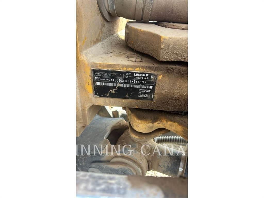CAT 308E2 Kāpurķēžu ekskavatori