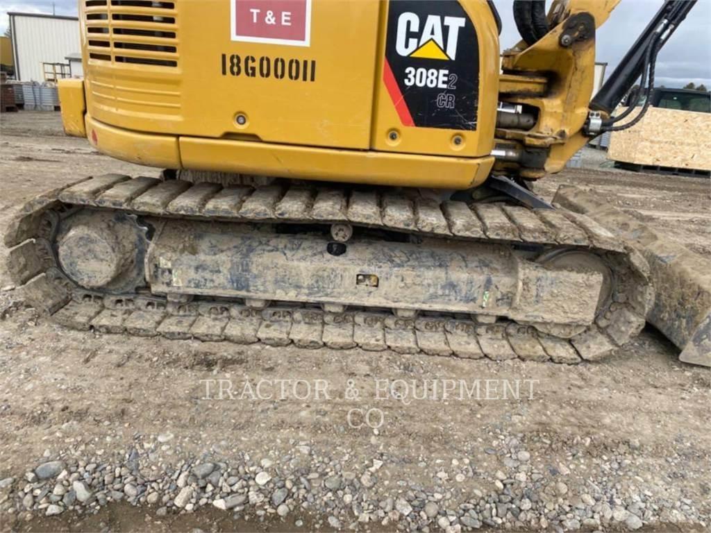CAT 308E2 CRCB Kāpurķēžu ekskavatori