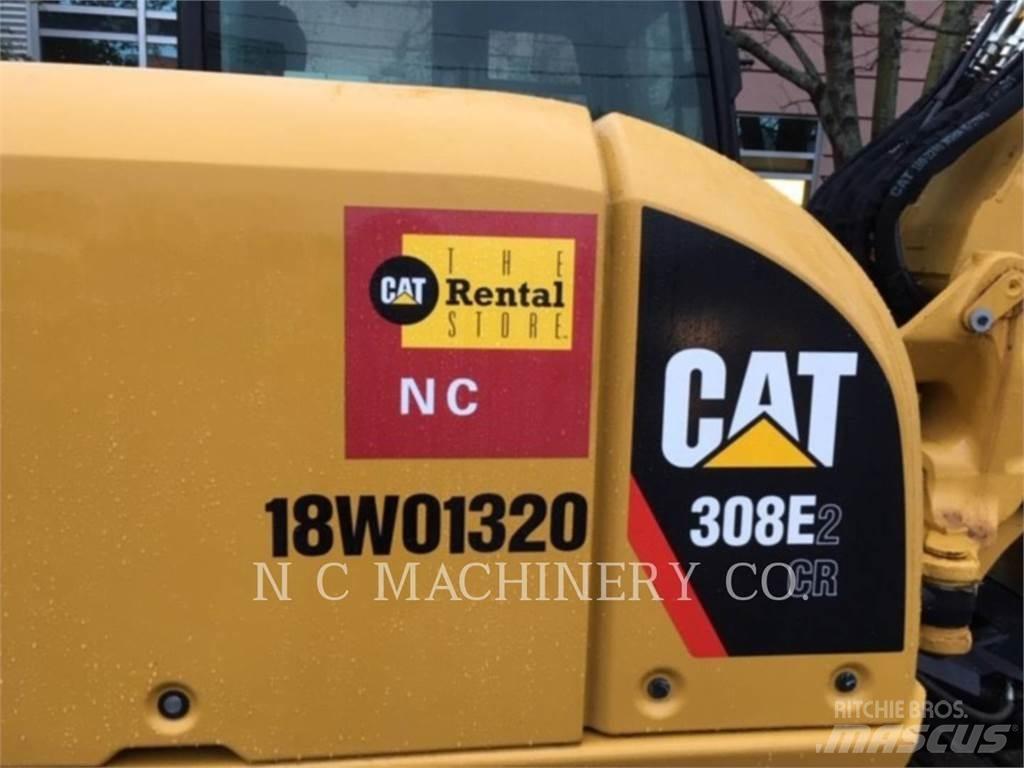 CAT 308E2 CRCB Kāpurķēžu ekskavatori