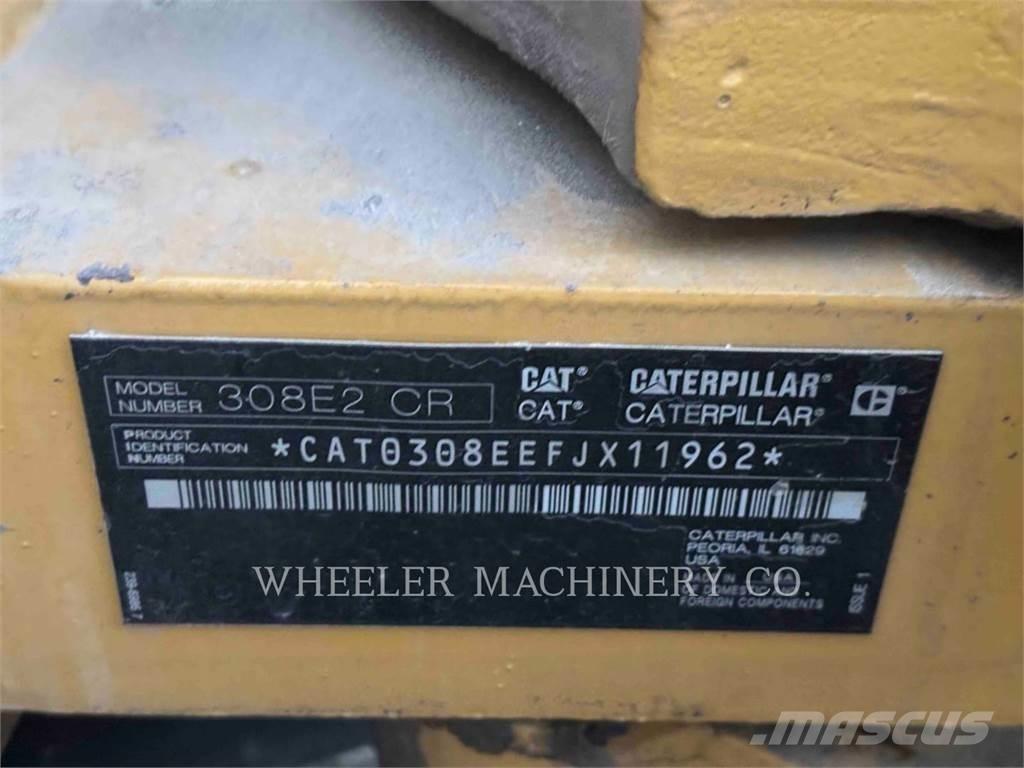 CAT 308E2 TH Kāpurķēžu ekskavatori