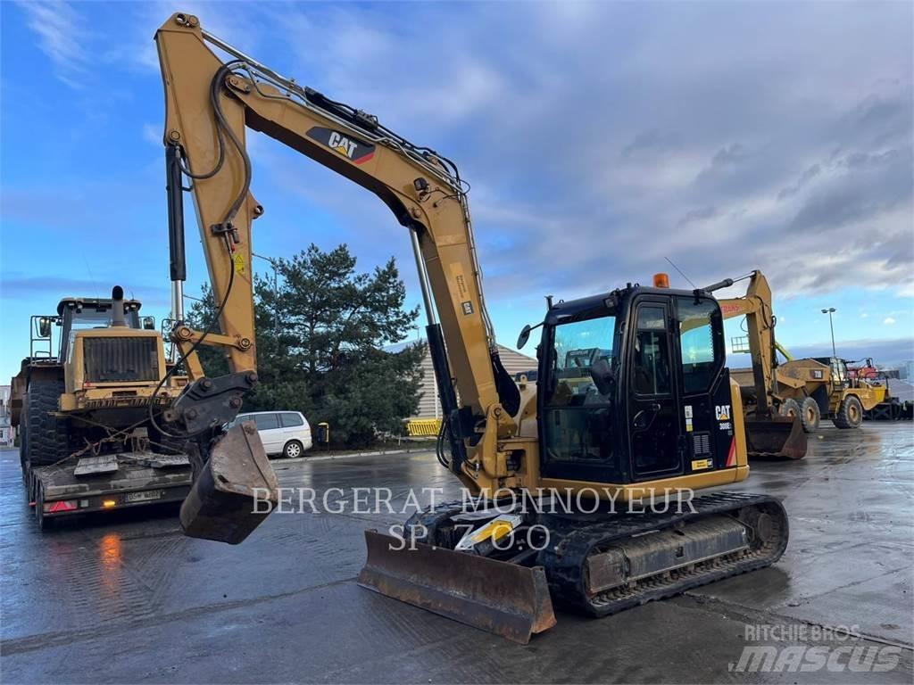 CAT 308E2CR Kāpurķēžu ekskavatori