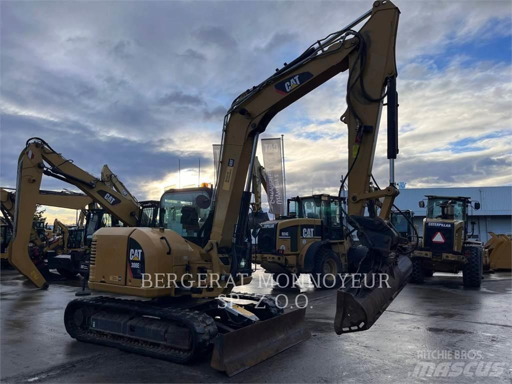 CAT 308E2CR Kāpurķēžu ekskavatori