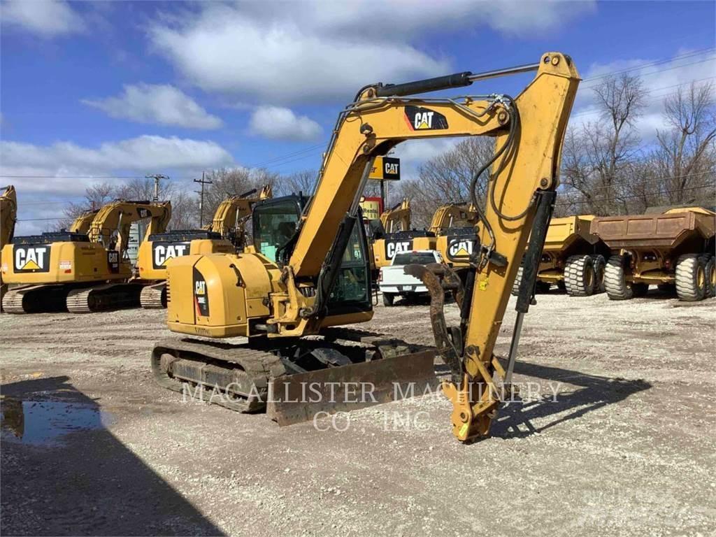 CAT 308E2CR Kāpurķēžu ekskavatori