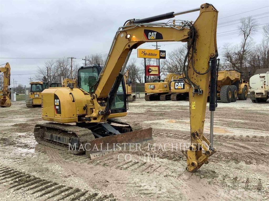 CAT 308E2CRSB Kāpurķēžu ekskavatori