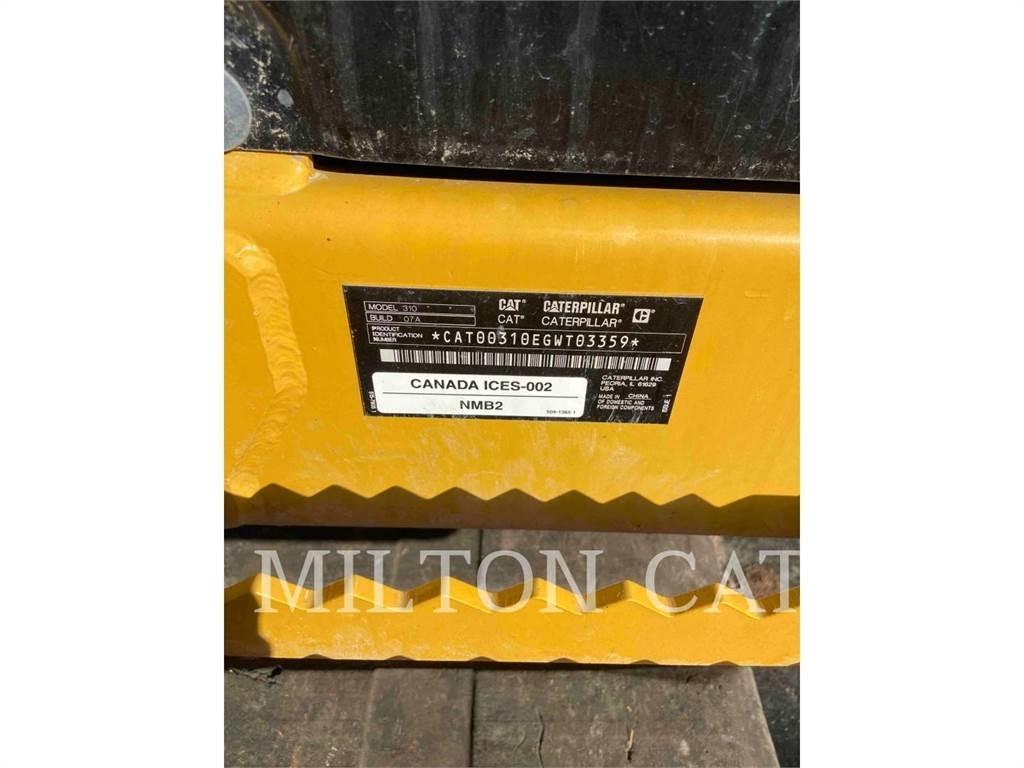 CAT 310 Kāpurķēžu ekskavatori