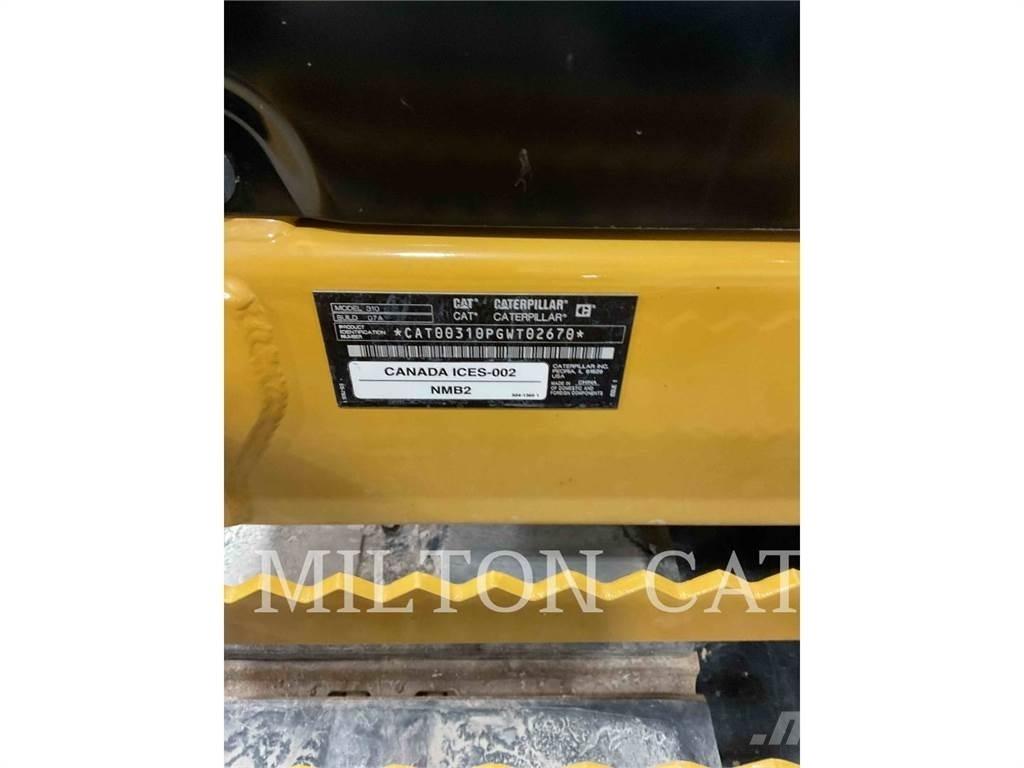 CAT 310 Kāpurķēžu ekskavatori