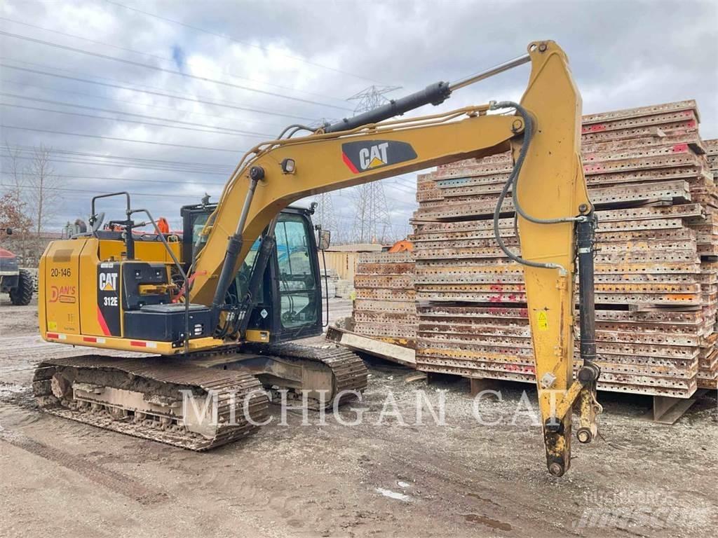 CAT 312E Kāpurķēžu ekskavatori