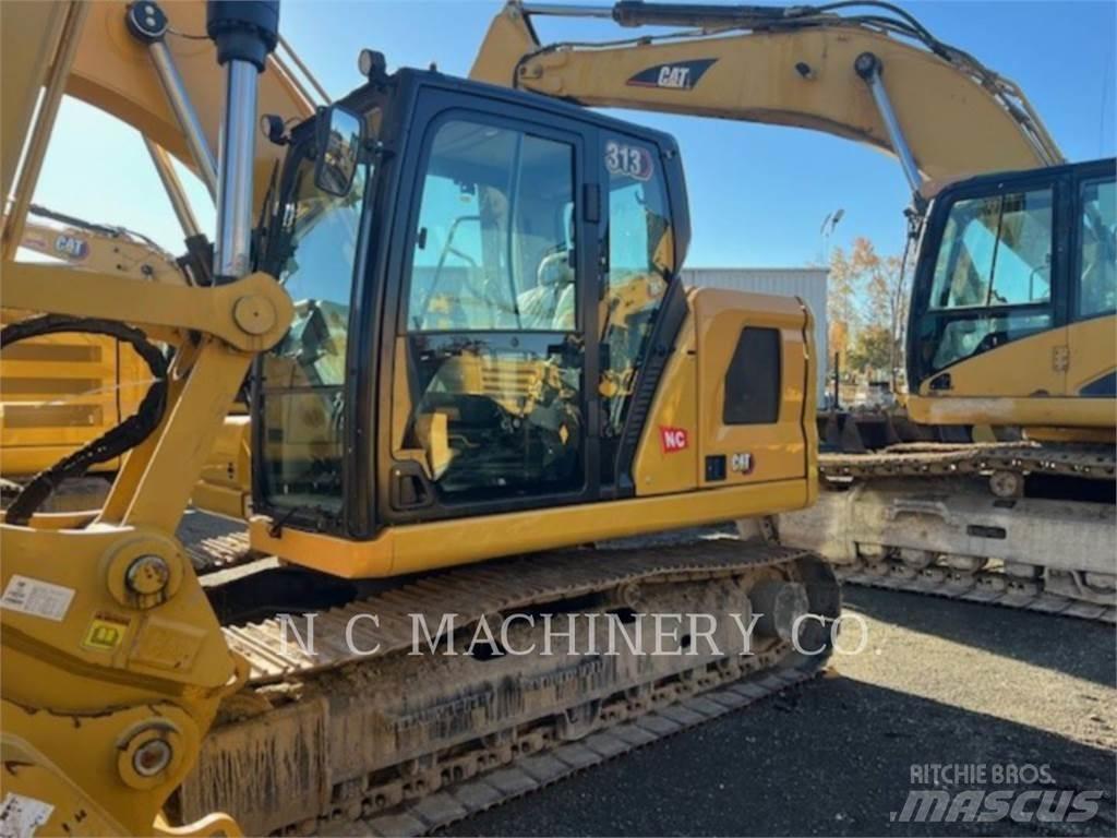 CAT 313 Kāpurķēžu ekskavatori