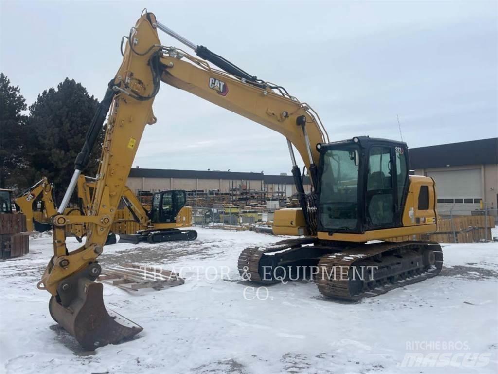 CAT 313 Kāpurķēžu ekskavatori
