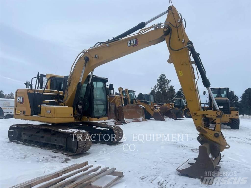 CAT 313 Kāpurķēžu ekskavatori