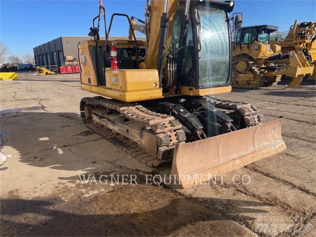 CAT 313 Kāpurķēžu ekskavatori