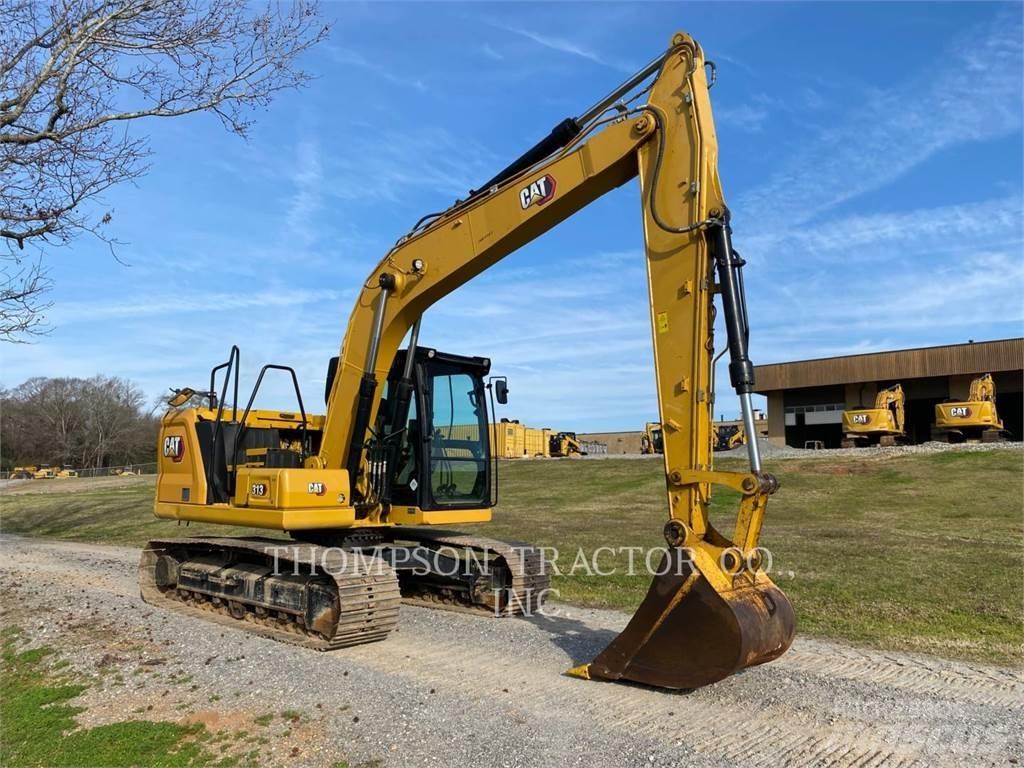 CAT 313 Kāpurķēžu ekskavatori