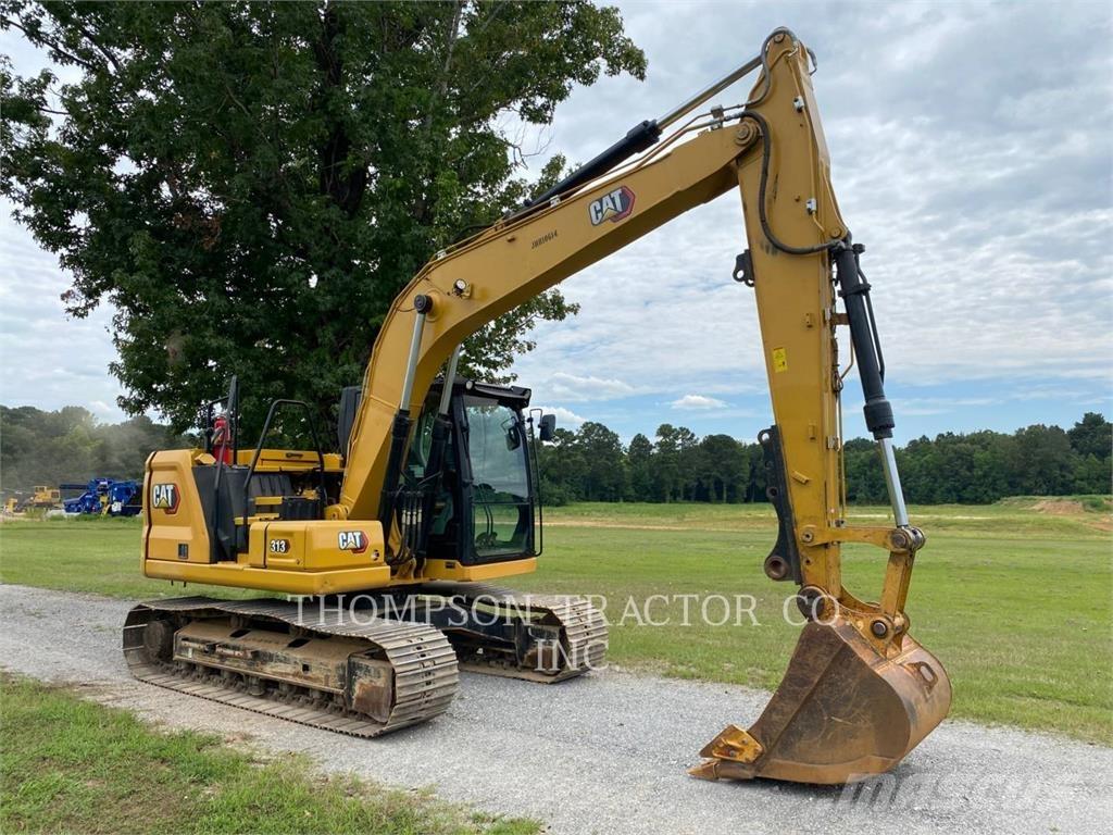 CAT 313 Kāpurķēžu ekskavatori