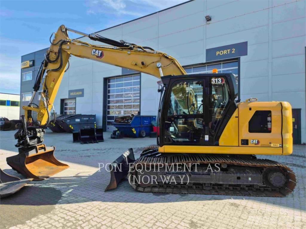 CAT 313-07 Kāpurķēžu ekskavatori
