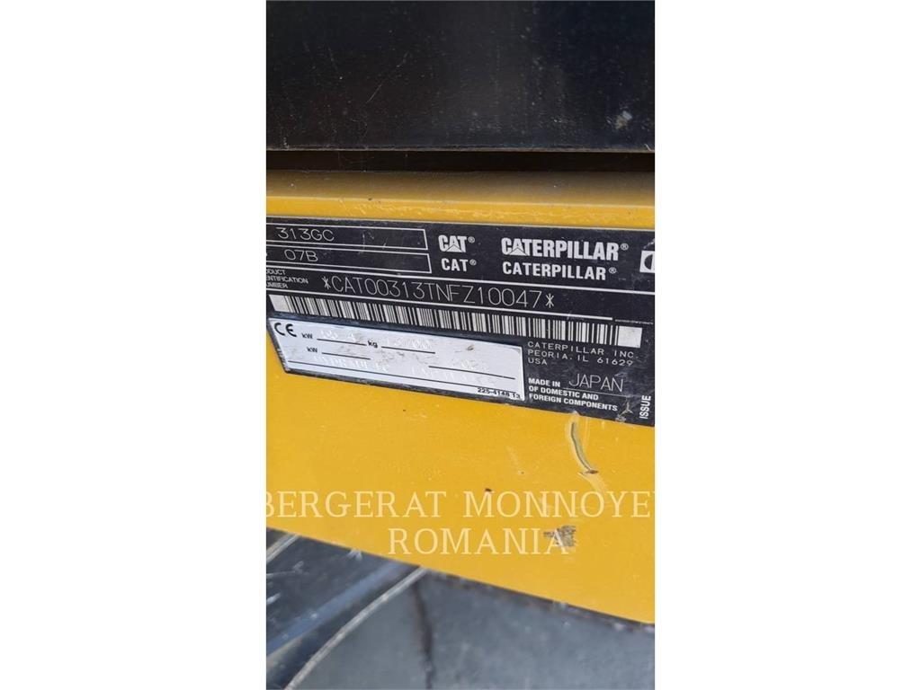 CAT 313-07GC Kāpurķēžu ekskavatori