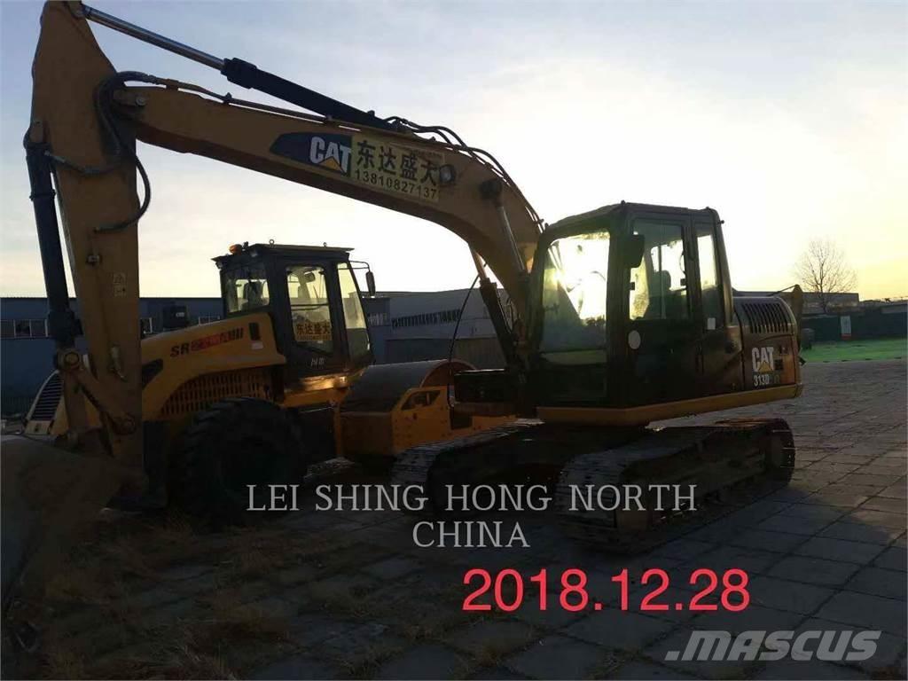 CAT 313D2GC Kāpurķēžu ekskavatori