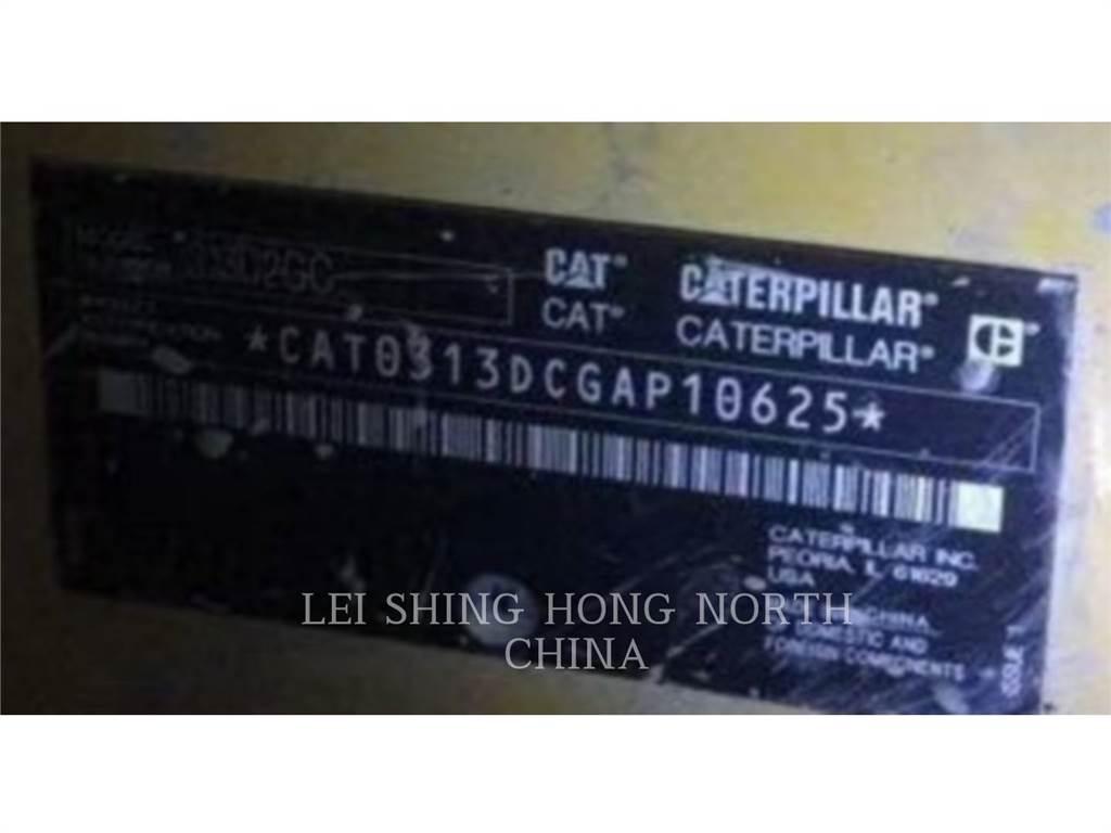 CAT 313D2GC Kāpurķēžu ekskavatori