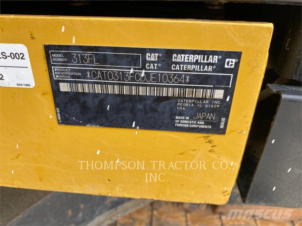 CAT 313FL Kāpurķēžu ekskavatori