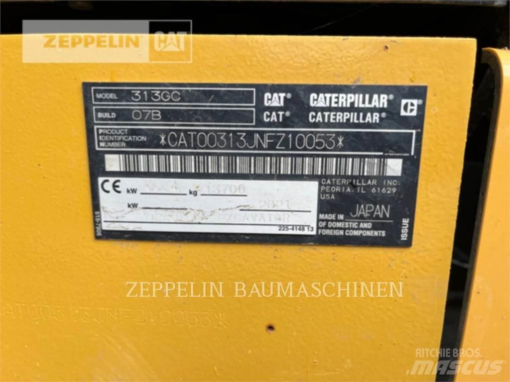 CAT 313GC Kāpurķēžu ekskavatori