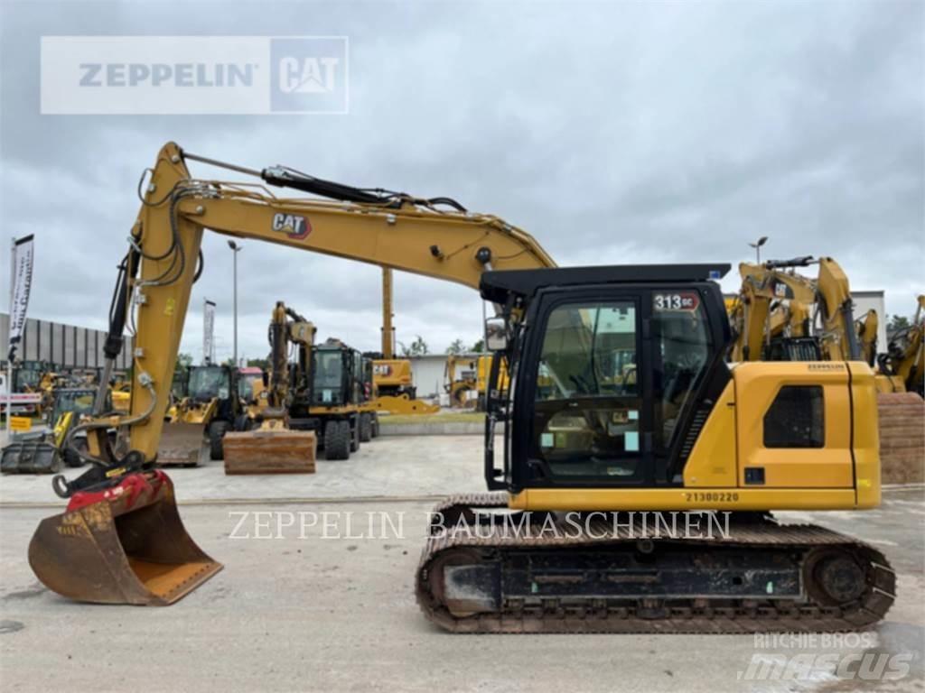 CAT 313GC Kāpurķēžu ekskavatori
