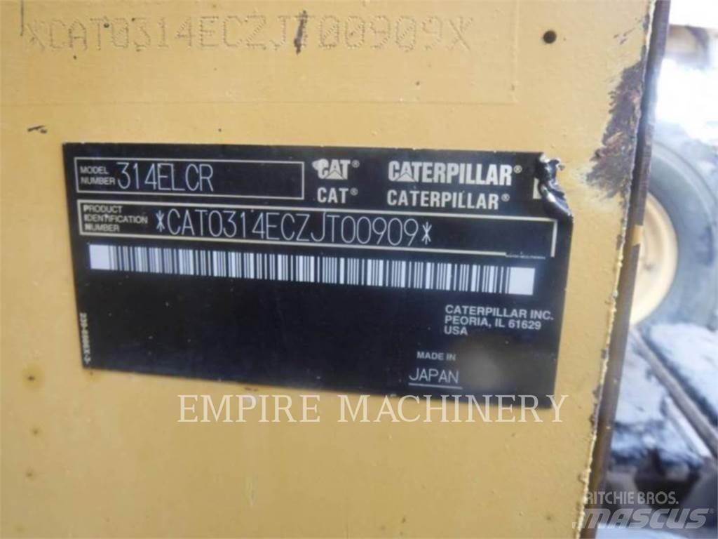 CAT 314E Kāpurķēžu ekskavatori