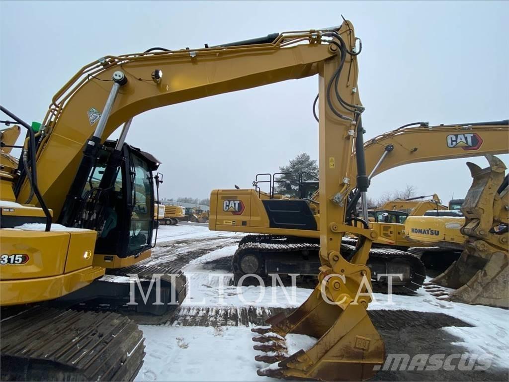 CAT 315 Kāpurķēžu ekskavatori