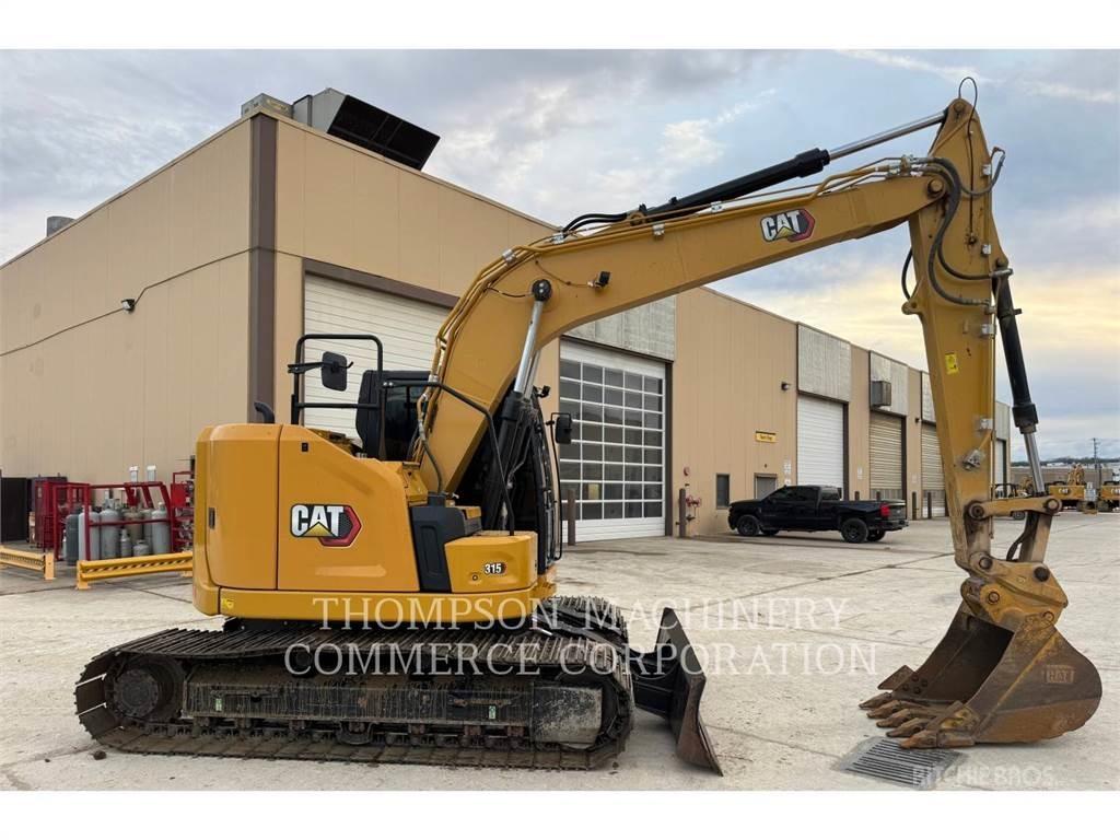 CAT 315 Kāpurķēžu ekskavatori