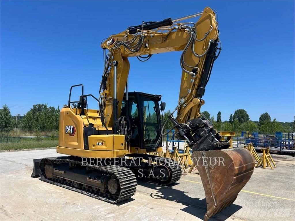 CAT 315 Kāpurķēžu ekskavatori