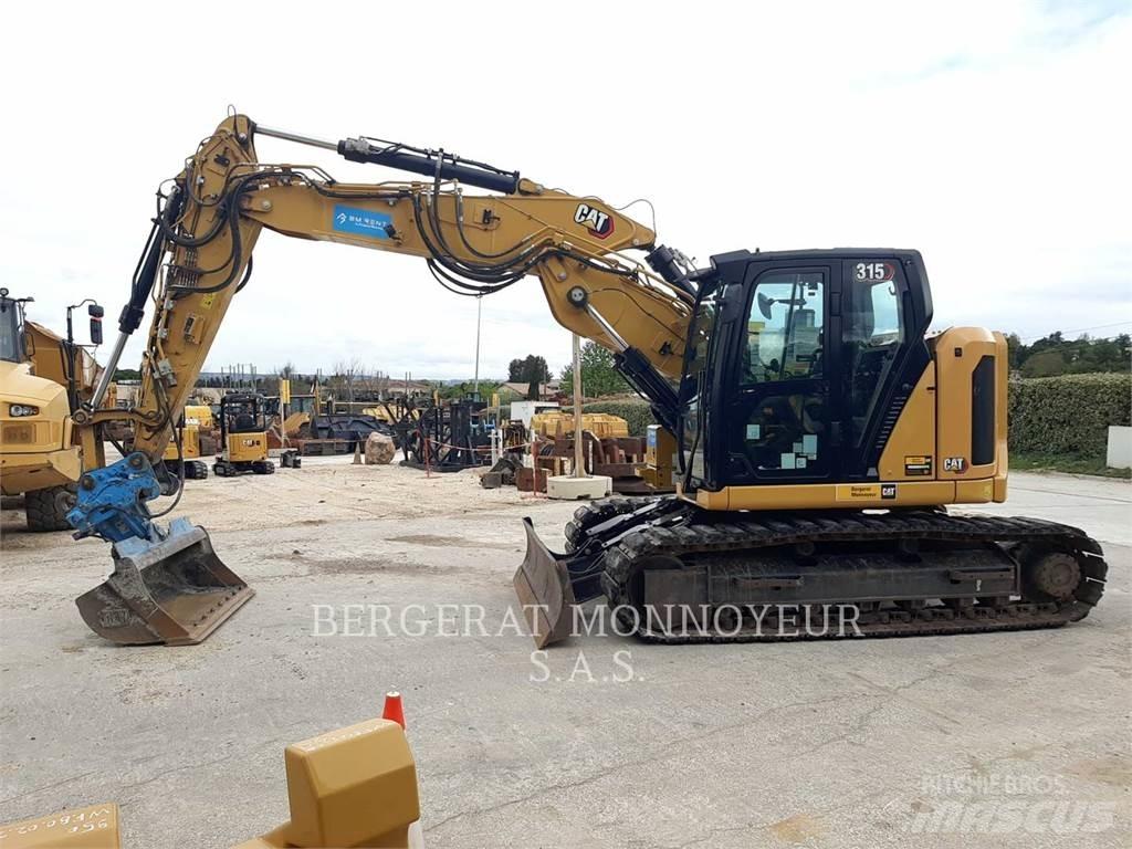 CAT 315 Kāpurķēžu ekskavatori