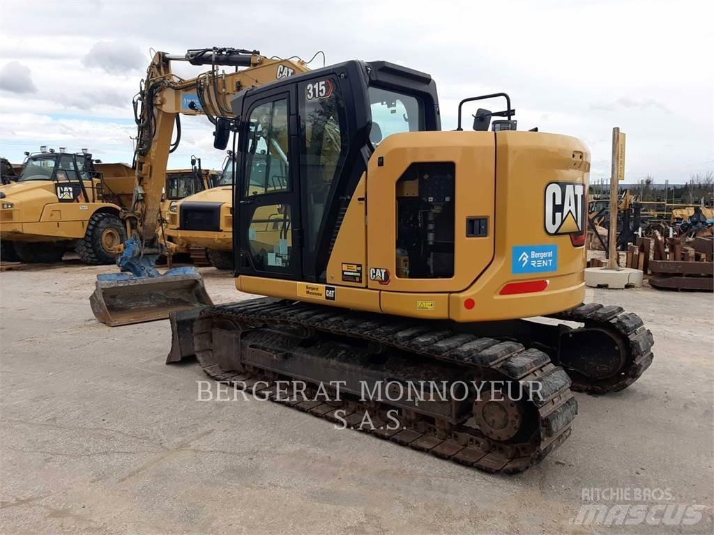 CAT 315 Kāpurķēžu ekskavatori