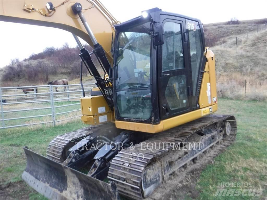CAT 315 Kāpurķēžu ekskavatori
