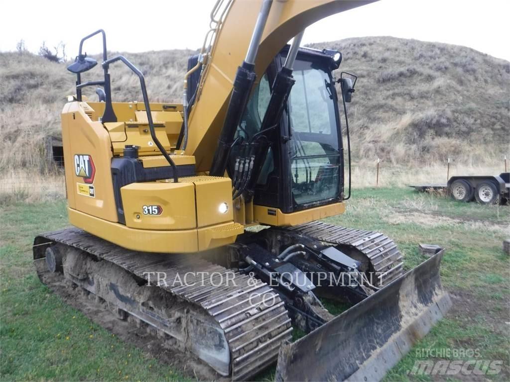 CAT 315 Kāpurķēžu ekskavatori
