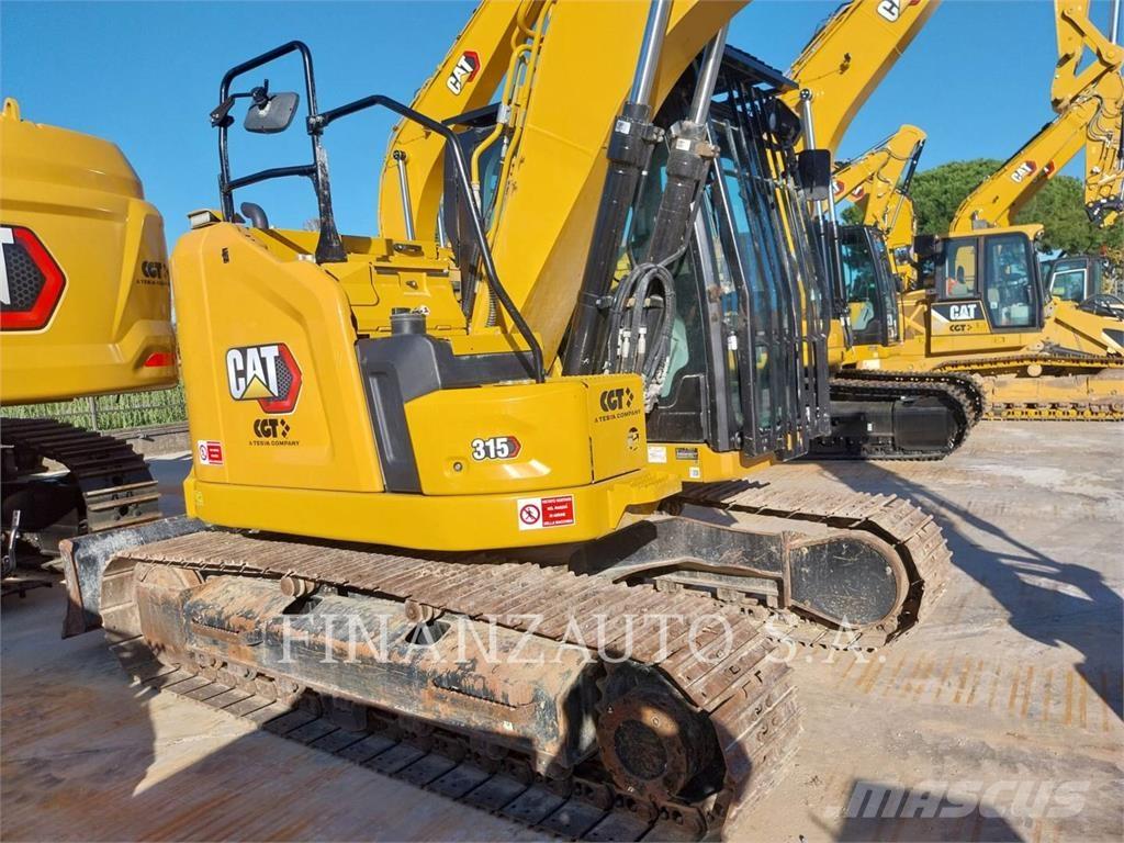 CAT 315 Kāpurķēžu ekskavatori