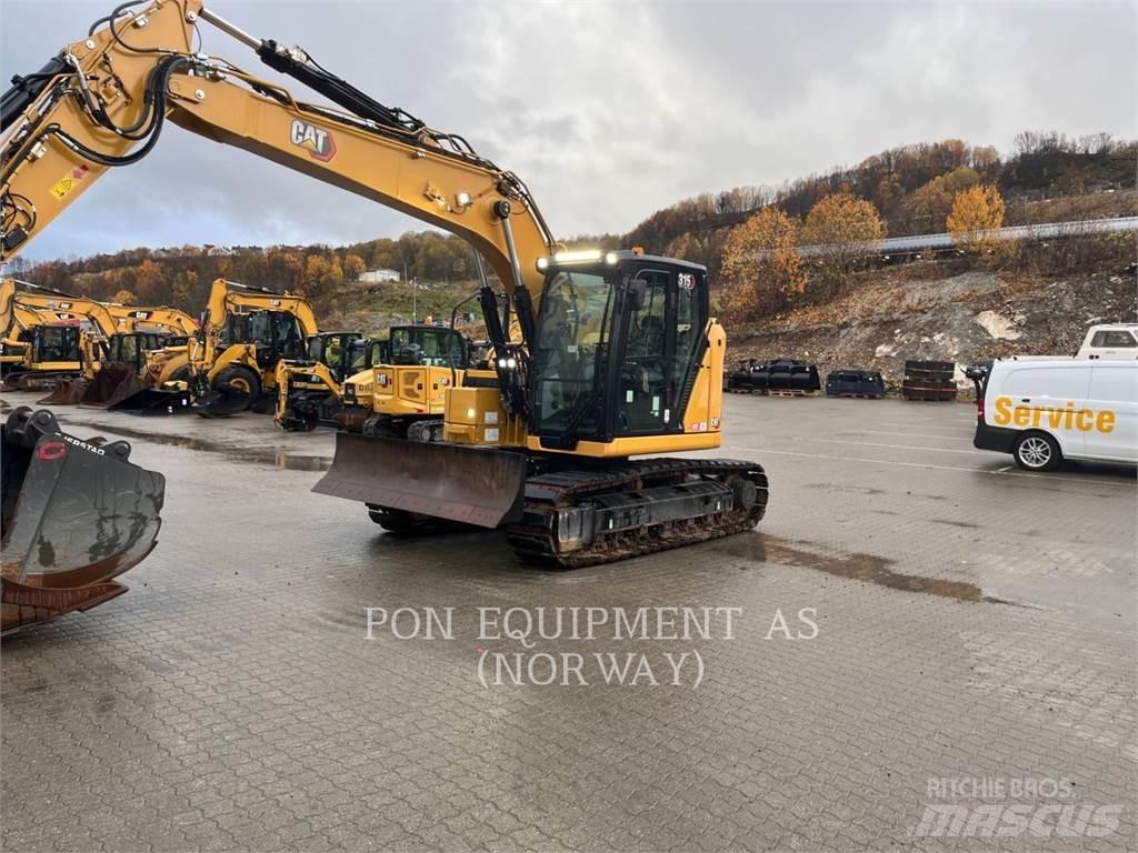 CAT 315-07 Kāpurķēžu ekskavatori