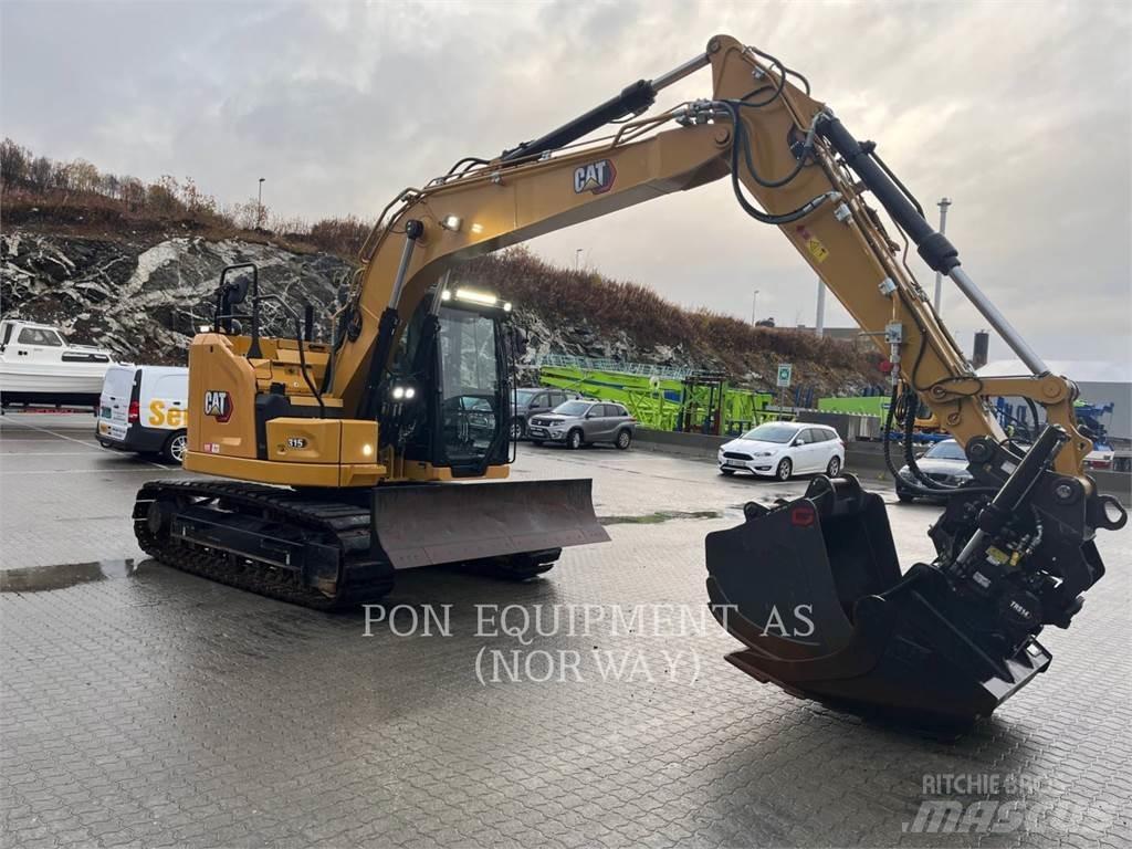 CAT 315-07 Kāpurķēžu ekskavatori