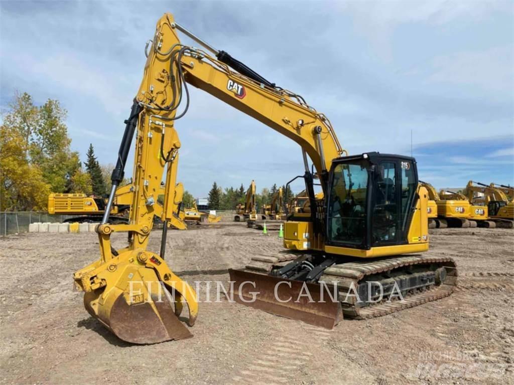 CAT 315-07 Kāpurķēžu ekskavatori