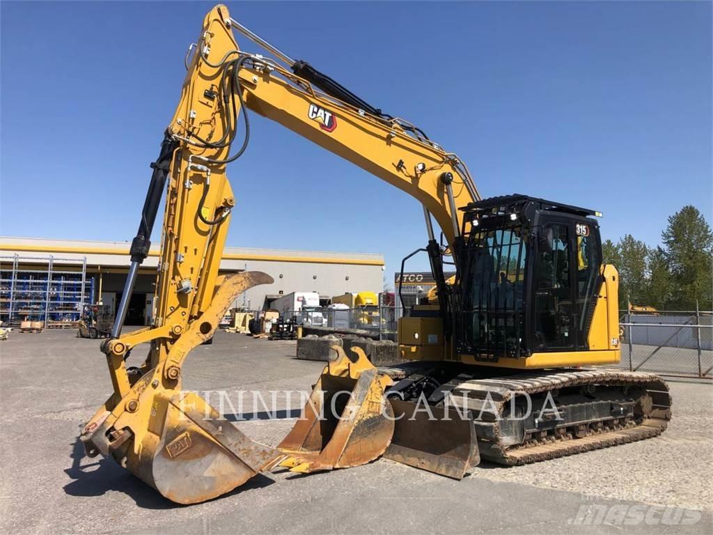 CAT 315-07 Kāpurķēžu ekskavatori