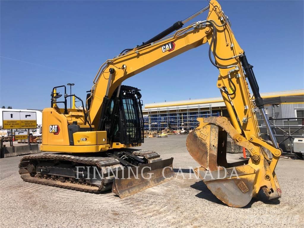 CAT 315-07 Kāpurķēžu ekskavatori