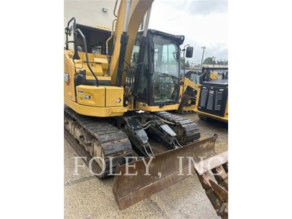 CAT 315-07 Kāpurķēžu ekskavatori