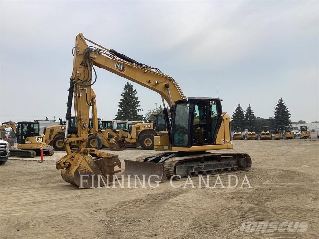CAT 315-07 Kāpurķēžu ekskavatori