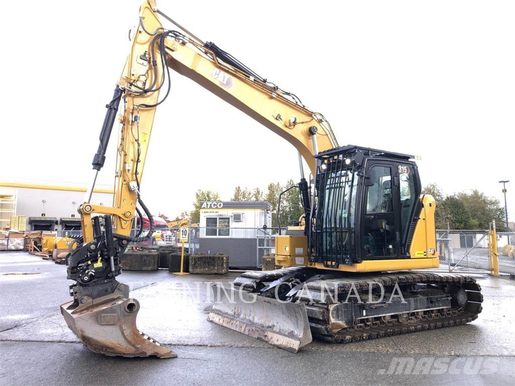 CAT 315-07 Kāpurķēžu ekskavatori