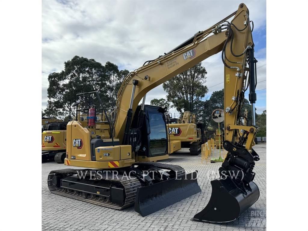CAT 315-07- 3D Kāpurķēžu ekskavatori