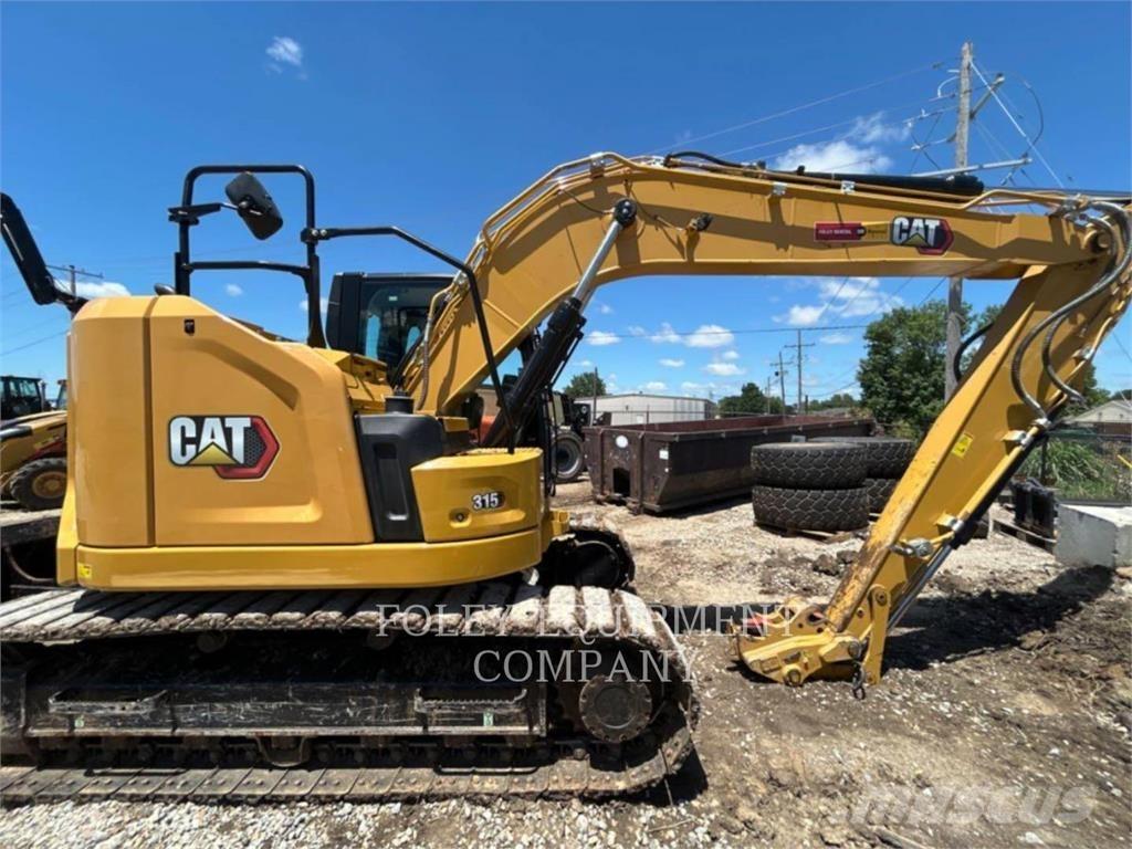 CAT 315-079X Kāpurķēžu ekskavatori