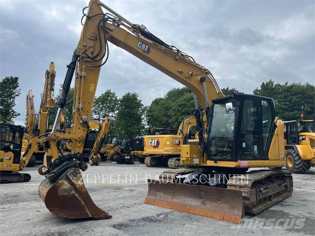 CAT 315-07B Kāpurķēžu ekskavatori