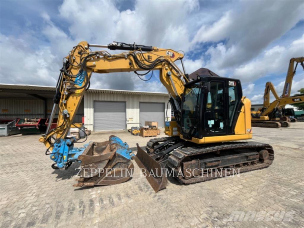 CAT 315-07B Kāpurķēžu ekskavatori