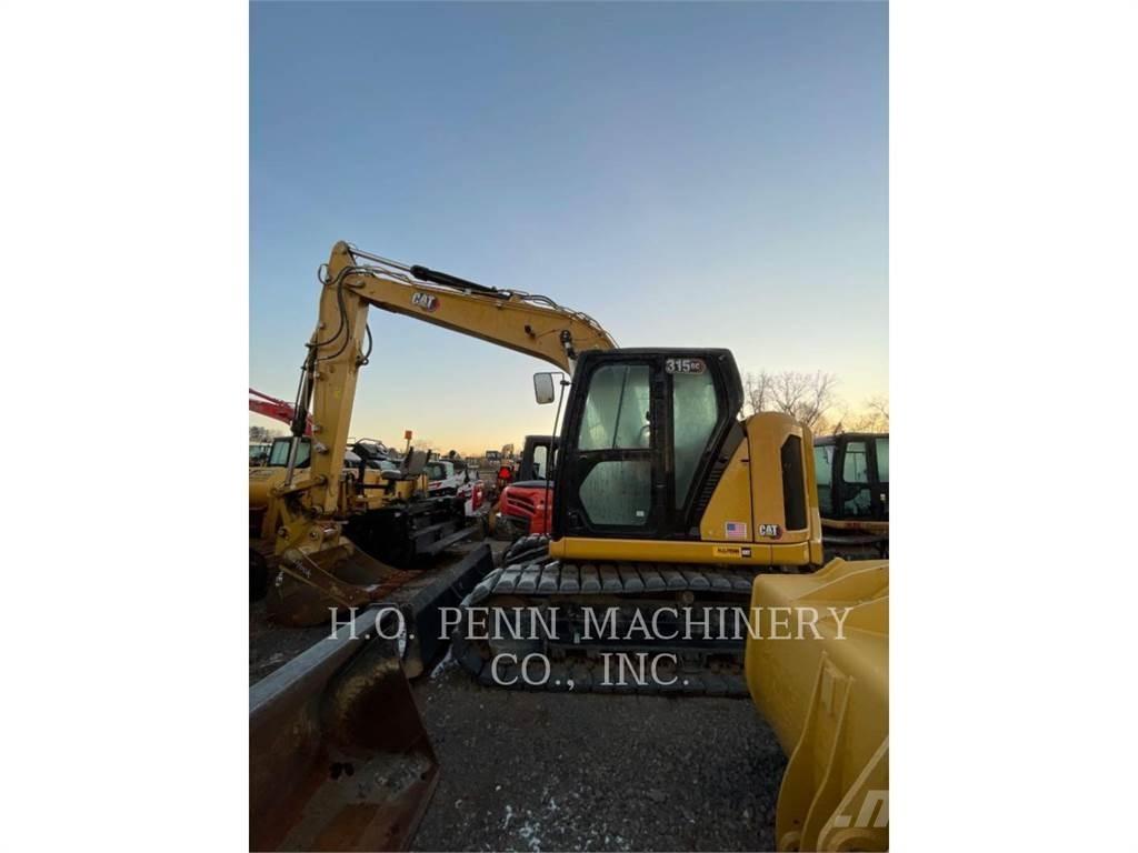 CAT 315-07GC Kāpurķēžu ekskavatori