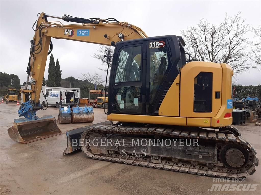 CAT 315 GC Kāpurķēžu ekskavatori