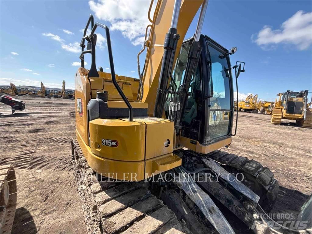CAT 315 GC TH Kāpurķēžu ekskavatori