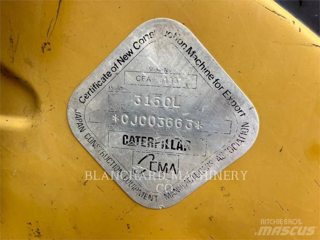 CAT 315CL Kāpurķēžu ekskavatori