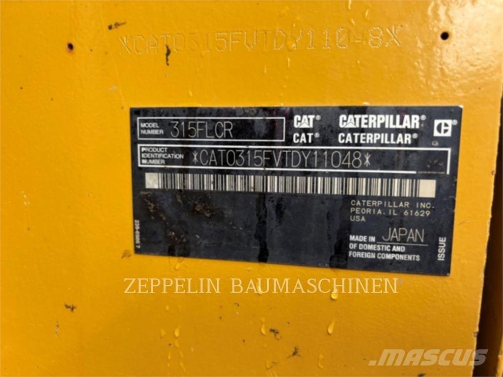 CAT 315FL Kāpurķēžu ekskavatori